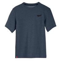 Milwaukee 半袖ワークTシャツ ブルー Lサイズ (603BL-L) / TEE SHIRT WORK BLUE SS L