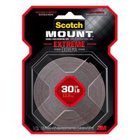 3M Scotch Mount 取付テープ ブラック (414H-MED) / MOUNTING TAPE BLK 1X125"