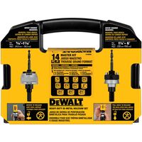 DeWalt ホールソー13点キット (D180005) / HOLE SAW KIT 14PC