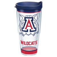 Tervis Collegiate 蓋付タンブラー アリゾナ・ワイルドキャッツ (1343908) / CL UNV OF ARIZ TRAD 24OZ