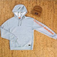 Dickies Traeger パーカー ヘザーグレー Mサイズ ( TRG22AHGM) / HOODIE HEATHER GRY M