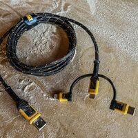 DeWalt 3-in-1 補強加工ケーブル (131 1356 DW2) / 3IN1 REINFORCED CABLE 6'