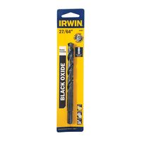 Irwin ドリルビット ブラックオキサイド仕上げ (67827) / DRILL BT BLK OXID 27/64"