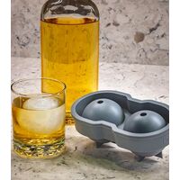 BarY3 シリコン製製氷トレー グレー (BAR-0764) / ICE TRAY SILICNE GRY 1PK