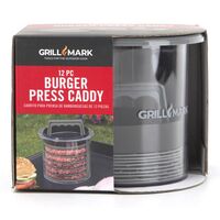 Grill Mark プラスティック製バーガープレス (40231ACE) / BURGER PRSS PLST BLK/GRY