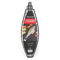 Grill Mark スティール製魚用バスケット ( 00126ACE) / FISH BASKET STL BLK/SLV