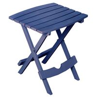 Adams Quik-Fold 折り畳みサイドテーブル パトリオティックブルー ( 8510-94-3938) / SDE TABLE QUK-FLD PT BLU