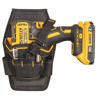 DeWalt 7ポケット付ドリルホルスター (DWST540501) / DRL HOLSTR BLK YLW 7PKT