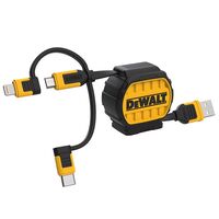 DeWalt 3イン1ケーブル (131 1364 DW2) / 3 IN 1 CABLE BLK/YLW 3'