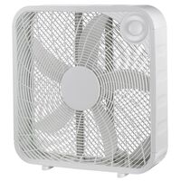 Perfect Aire 電気式ボックスファン ホワイト (1PAFBX20) / BOX FAN ELECTRIC WH 20"H