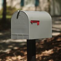 Gibraltar Mailboxes Stanley メールボックス シルバー (ST2000AM) / MAILBOX RURAL #3 SILVER