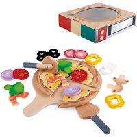 Hape パーフェクトピザプレイ29点セット (E3173) / PERFECT PIZZA PLYSET29PC