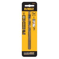 DeWalt Black & Gold ハイスピードスティール製ドリルビット (DW1122) / DRILL BIT BLK OXD 11/32"