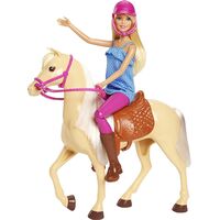 Barbie 人形＆馬3点入 3セット (FXH13) / HORSE AND DOLL 3Y+ 1PK