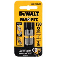 DeWalt MAXFIT Torxスクリュードライバー2個セット (DWA1TX30MF2)