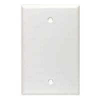 Leviton ウォールプレート ホワイト (80514-00W)