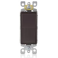 Leviton Decora 単極AC静音スイッチ (05601-002)