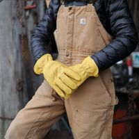 Kinco 鹿革製男性用ドライバーグローブ Mサイズ (90HK-M)
