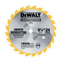 Dewalt　丸ノコ用ブレード 5-3/8インチ (DW9054) / BLADE 5-3/8"DEWALT CRDLS