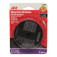 ACE  カットオフブレード 3X1/16インチ 5個入 (2079895) / BLADE CUTOFF 3X1/16" CD5