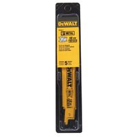 Dewalt　バイメタルレシプロソーブレード 6インチ ５枚入 (DW4811) / BLADE RECIP 6" 18T PK5