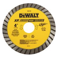 Dewalt　ダイアモンドホイール  4インチ (DW4700) / BLADE DIAMOND CUT DRY 4"