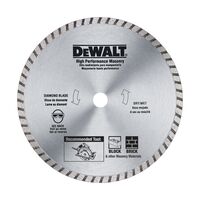 DeWalt　石材カッティングダイヤモンドブレード 7インチ- 10パック (DW4712B) / BLADE MASONRY 7" BULK