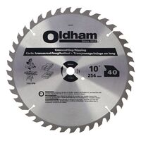 Oldham カーバイドサーキュラーソーブレード 10インチ / (10040TP)