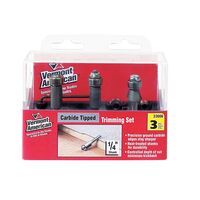 VERMONT AMERICAN　トリミングルータービット 3点セット (23006) / ROUTER BIT TRIM SET 3PC