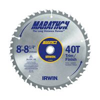 Irwin Marathon サーキュラーソーブレード 8.25インチ (14053) / BLADE CIRC 8-1/4"40TMARA