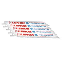 Lenox　バイメタルレシプロソーブレード 6インチ 5枚入 (20562-610R)