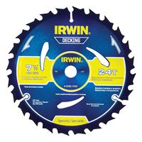 Irwin　Marathon サーキュラーソーブレード (14130) / BLADE CIRC DECK 7.25"24T