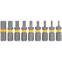 DeWalt Max Fit スクリュードライバービット9点セット (DWA1HSMF9)