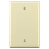 Leviton ウォールプレート ライトアーモンド 1ギャング (80514-00T)