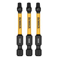 DeWalt FlexTorq スクエアドリル＆ドライバービット3点セット (DWAF2SQ2IR3)