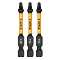 DeWalt FlexTorq トルクスドリル＆ドライバービット3点セット (DWAF2TX15IR3)