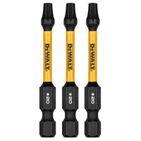 DeWalt FlexTorq トルクスドリル＆ドライバービット3点セット (DWAF2TX20IR3)