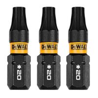 DeWalt FlexTorq トルクスインパクトドライバービット3点セット (DWAF1TX20IR3)