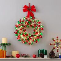 Mr. Christmas LEDマルチカラー電球リース屋内装飾 (10910AC)