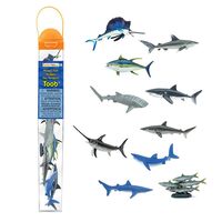 Safari Ltd Toobs 遠洋魚玩具10点セット (100265)