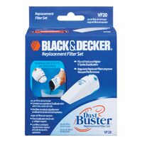 Black and Decker　ダストバスター交換バキュームフィルター (VF20) / FILTER B&D F/V-SERIES