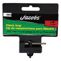 Jacobs　チャックキー (30826) / CHUCK KEY 1/4-5/32 PLT