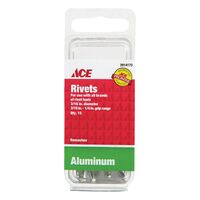 Ace リベット 15個入 - 10パック (2014173A) / RIVET AL3/16X1/4ACE 15PK