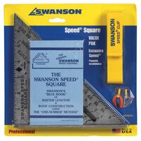 Swanson　スピード定規 7インチ (S0101-C) / SQUARE SPEED 7"