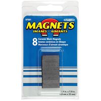 Master Magnetics 　ブロックマグネット (07001) / CERAMIC BLOCK MAGNET CD8