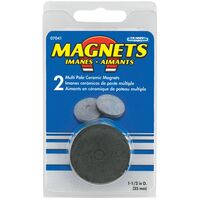 Master Magnetics　ディスクマグネット 1.5インチ 2個入(07041) / CERM DISC MAGNET 1.5"CD2