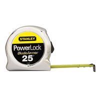 Stanley　Powerlock メジャー25フィート (33-525) / POWERLOCK TAPE RULE 1X25'