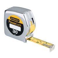 Stanley  Powerlock メジャー 30フィート (33-430) / RULE TAPE 1"X30'