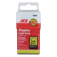 Ace  ステープル 5/16インチ 1000個入- ６パック (22270ACE) / STAPLE 5/16" LD 1000 AC