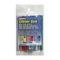 SUREBONDER　ミニカラーグリッター グルースティック 12個入(GL-12V) / GLUE STICK GLITTER 12PK